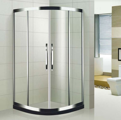 Fabricants de verre courbé architectural en verre trempé à chaud en douche Partie de salle de douche en verre trempé à haute température