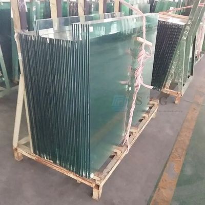 10 mm /5+5 mm Épaisseur du verre laminé trempé pour balcons