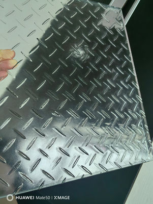 Verre feuilleté antidérapant à motif plat clair/extra clair pour planchers personnalisables à trois couches