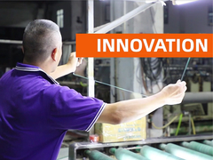 Fabrication de verre laminé trempé