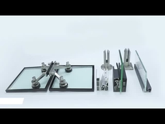 Verre stratifié creux avec araignée pour mur de rideau