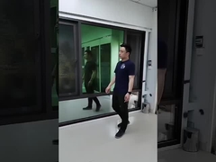 Paroi de rideau en verre miroir décoratif de sécurité