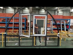 Verre isolant 5+12A+5 MM avec profilé en aluminium 6063-T5 pour portes et fenêtres cintrées